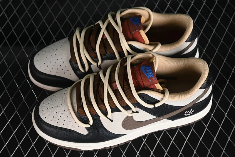All categories Nk SB Dunk series Nk SB Dunk Low low-top sneakers Nk Dunk Low "Mars Stone" black paper puppet Mocha brown SB strap low-top casual sneakers DR9704-200